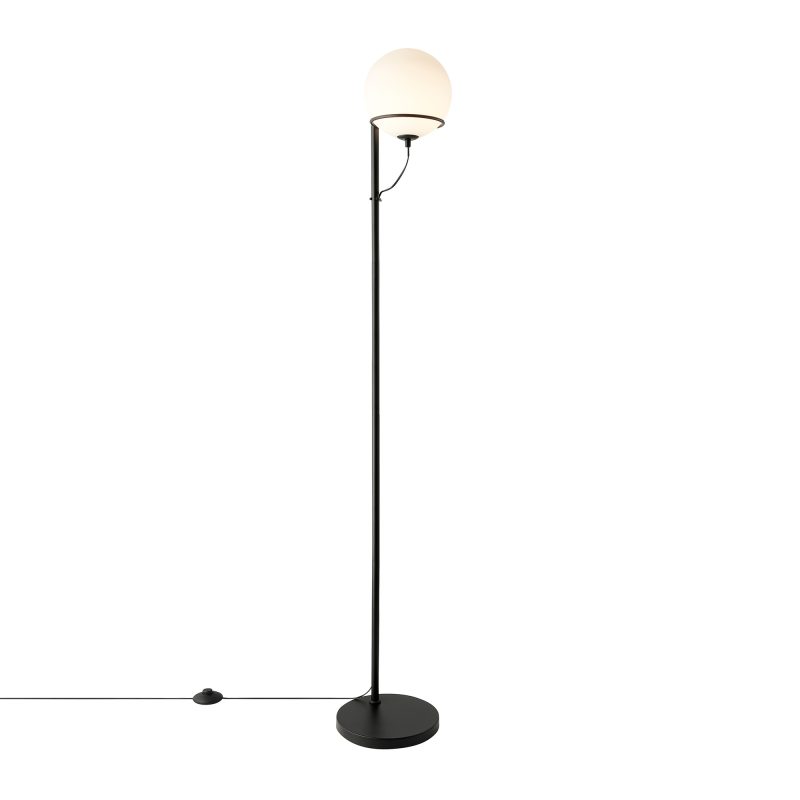 Nordlux Wilson | Lampada da terra | Nera