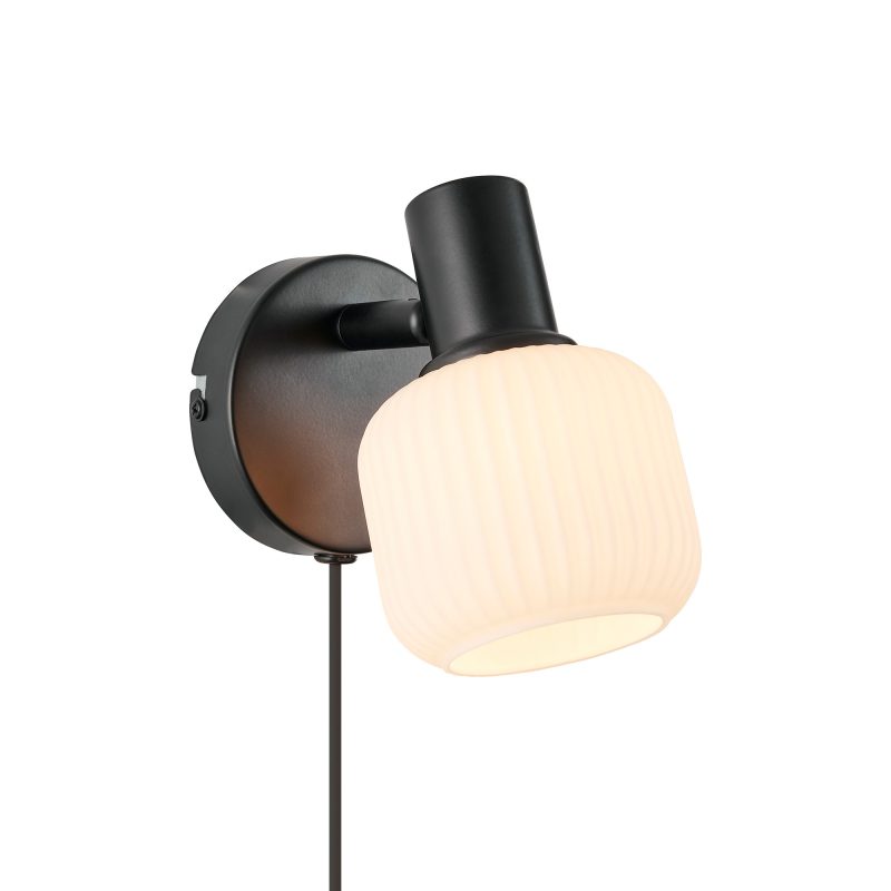 Nordlux Milford Mini - Wall Light Black
