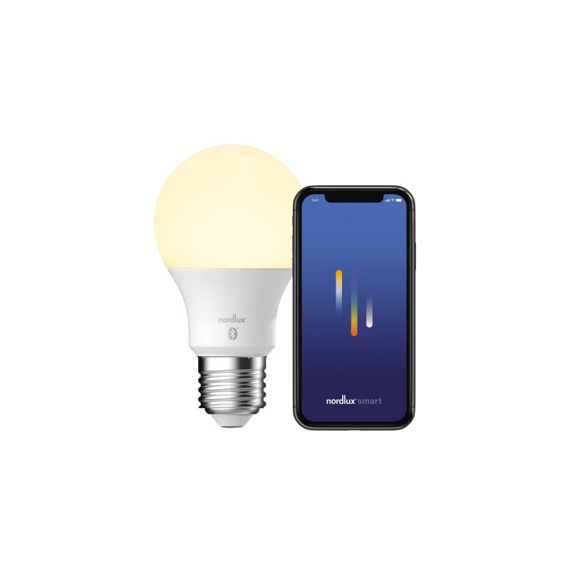 Nordlux Smart E27 - A60 - 2700 Kelvin - 806 Lumen - Light Bulb - White