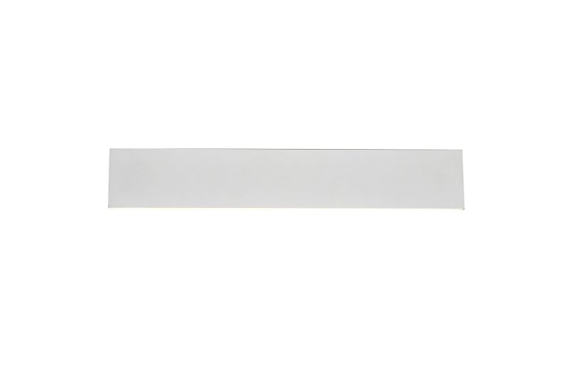 Trio Lighting Matt white large flat top/bottom wall lamp LED 9W 3000K