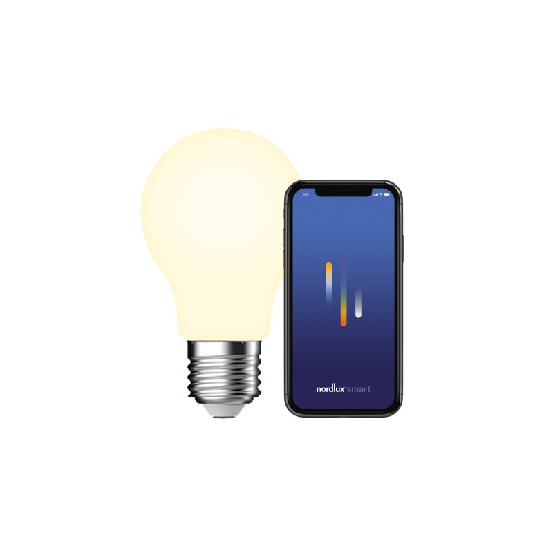 Nordlux Smart E27 - A60 - 2200-6500 Kelvin - 560 Lumen - Light Bulb - White