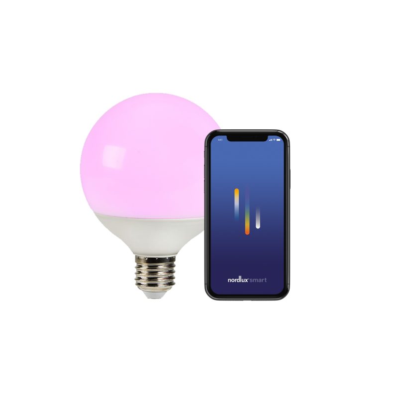 Nordlux Smart E27 - G95 Colour - 2200-6500 Kelvin - 1055 Lumen - Light Bulb - White