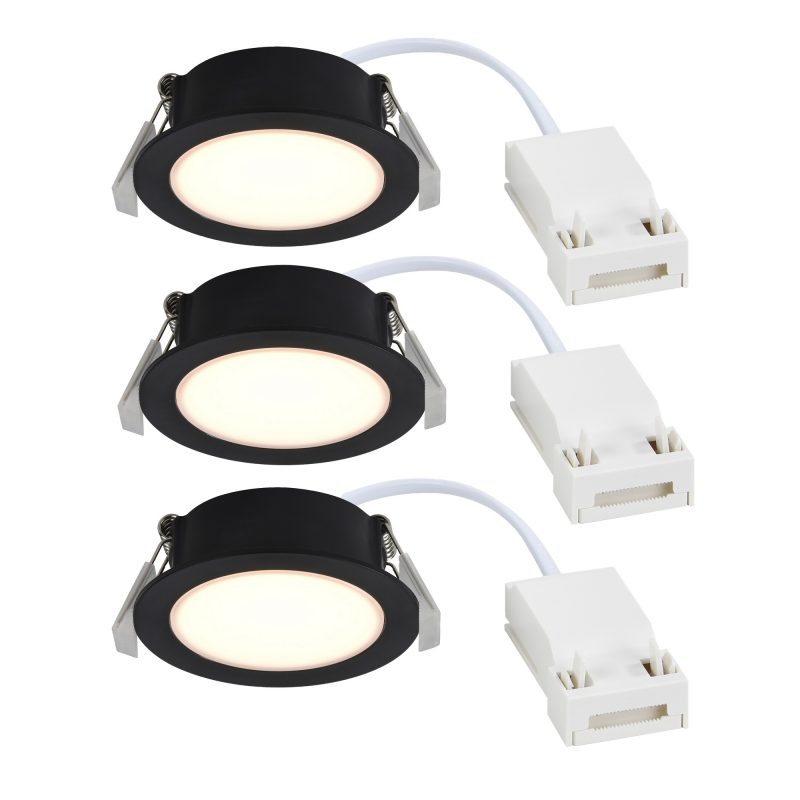 Nordlux Olea 3-Kit - Downlight - Negro