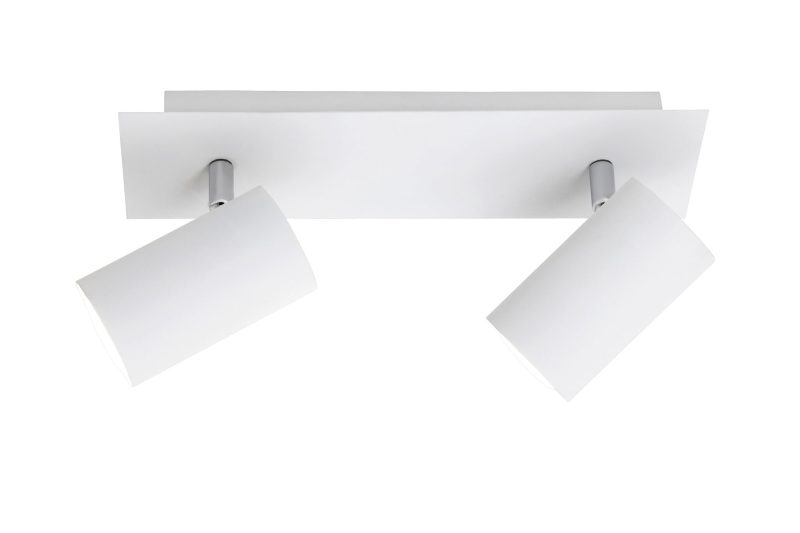Trio Lighting Two-piece rotatable ceiling spot 2xGU10 white
