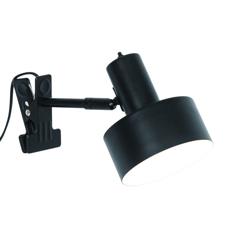 Nordlux Matis | Klemmlampe | Schwarz