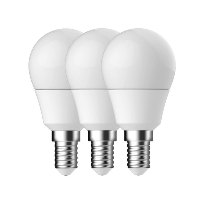 Nordlux E14 - 3-pack - G45 - 2700 Kelvin - 470 Lumen