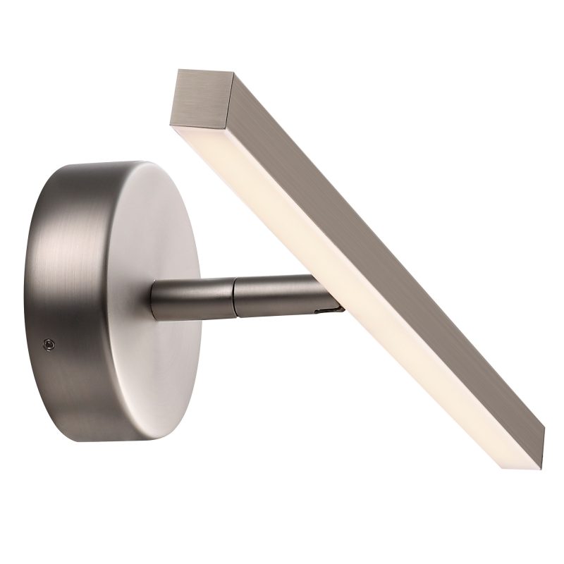 Nordlux Ip S13 40 - Applique murale - Acier brossé