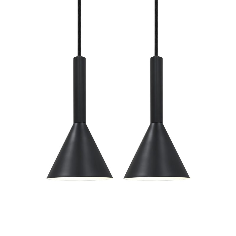 Nordlux Kelvis 2-Kit - Pendelleuchte - Schwarz