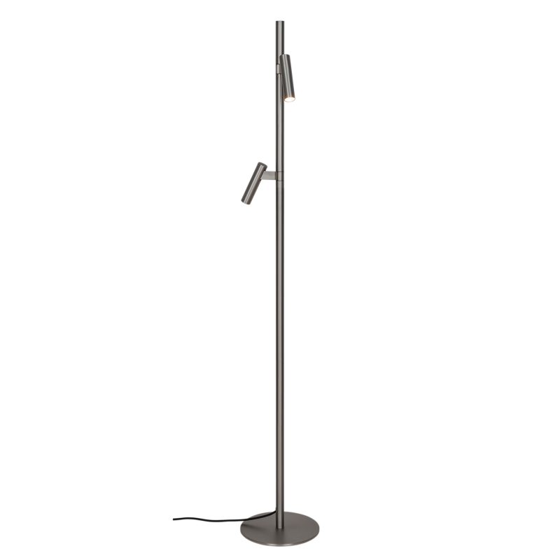 Nordlux Makoto - Floor lamp - Satin chrome