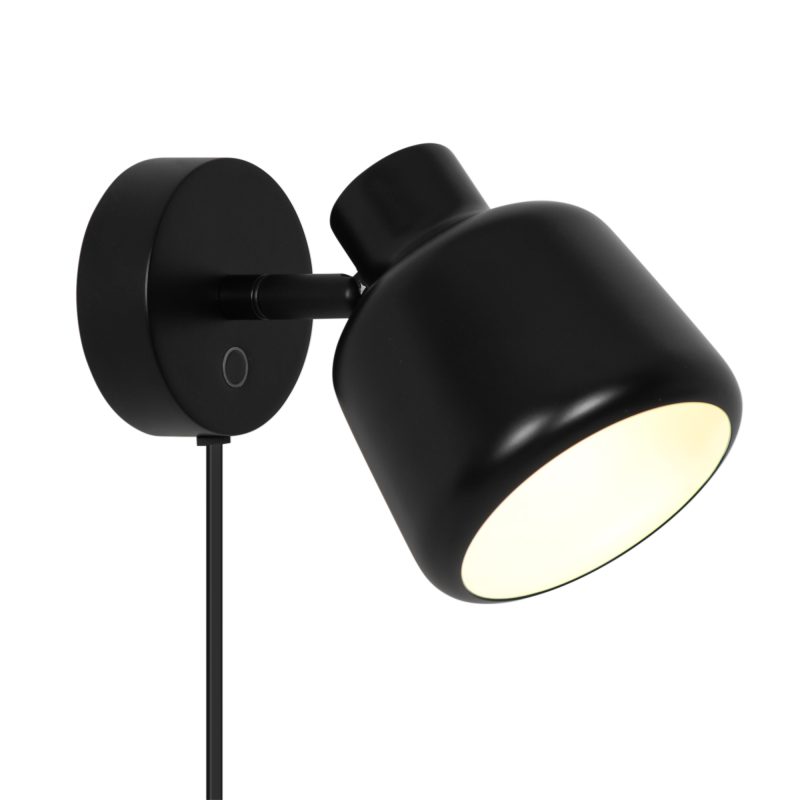 Nordlux Louella | Applique da parete | Nero