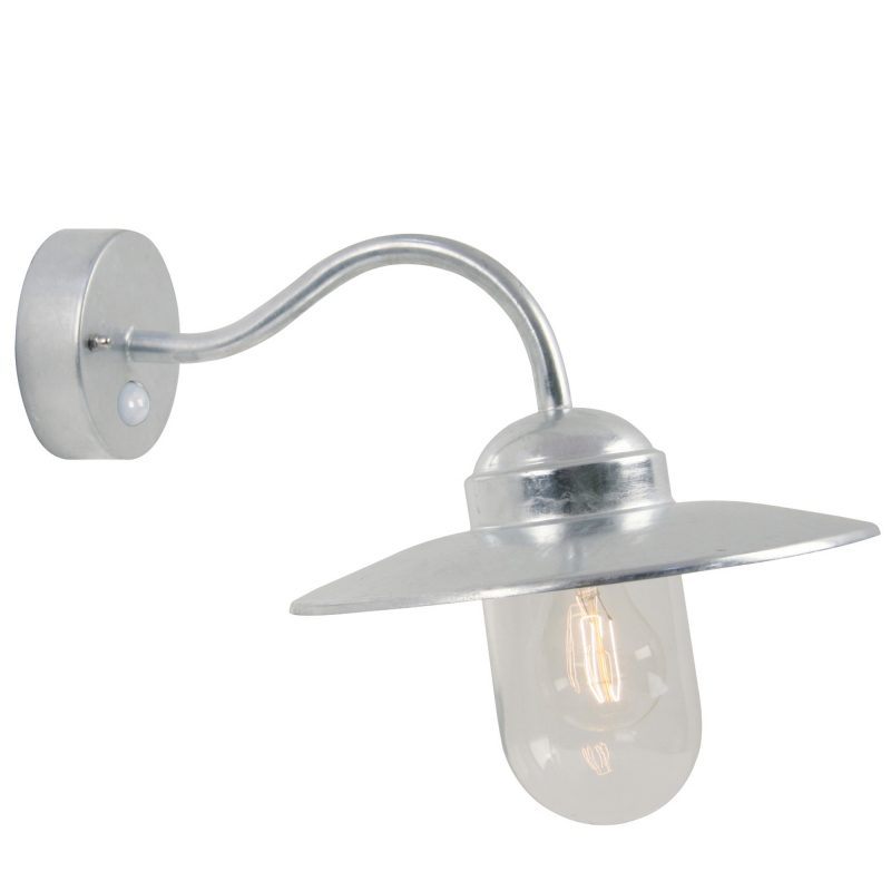 Nordlux Luxembourg Sensor - Applique da parete - Galvanizzato