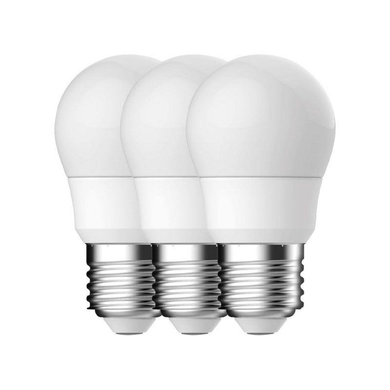 Nordlux E27 - 3-pack - G45 - 2700 Kelvin - 470 Lumen
