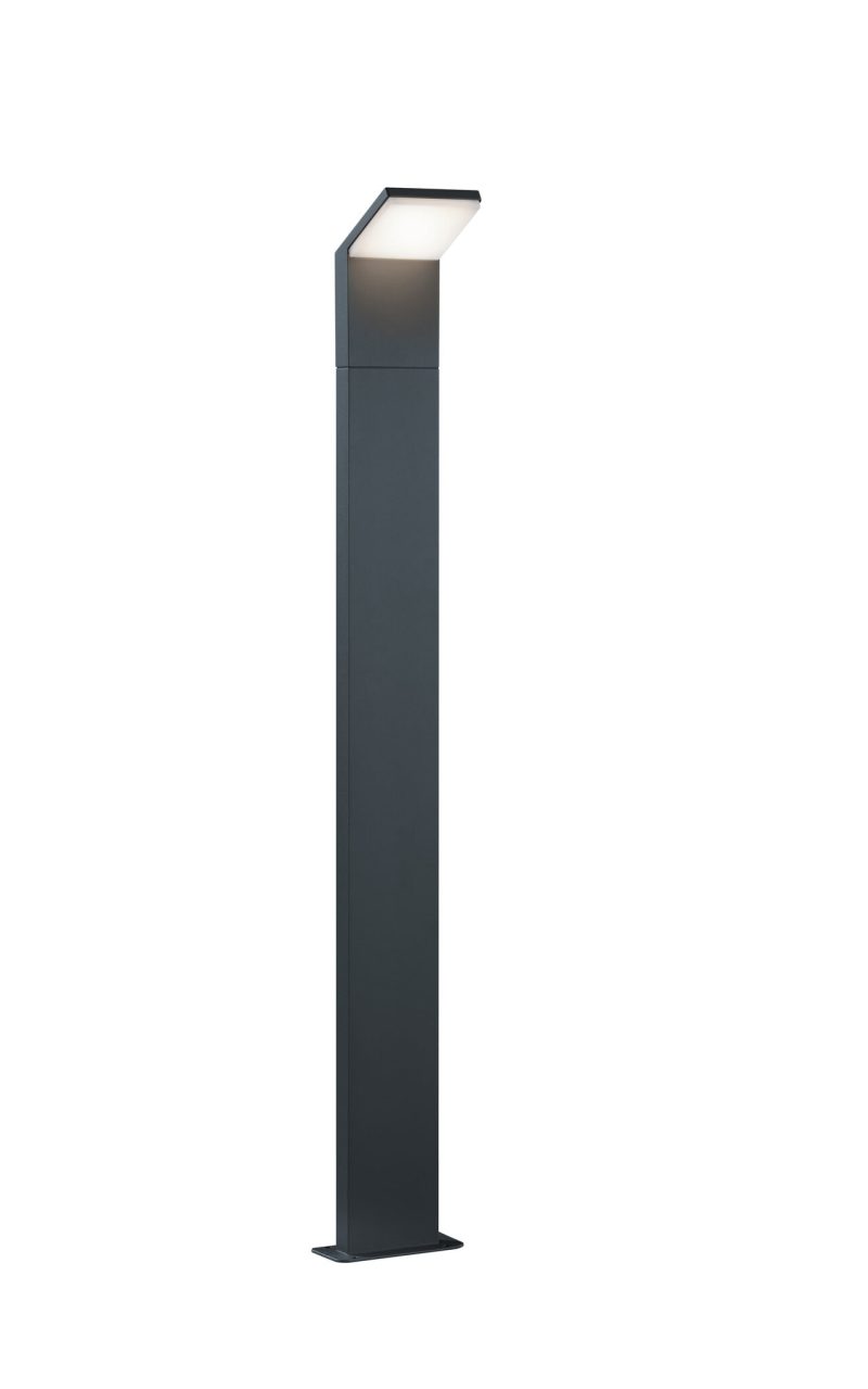 Trio Lighting Moderne hohe Außenstehleuchte LED 1x8W 3000K Anthrazit