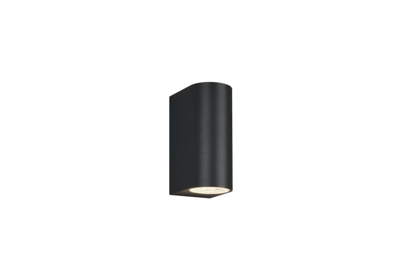 Trio Lighting Lámpara de pared exterior semicircular 2xGU10 antracita