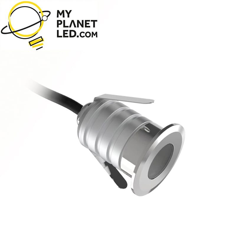 Ylstar Inox 220V 3W IP67 Einbaustrahler 42 mm Lochgröße 32 bis 40 mm