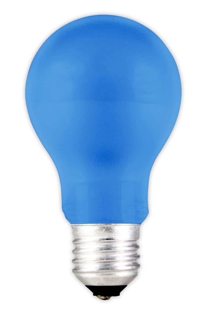 Ampoule LED couleur E27 1W - bleu, jaune, vert, orange ou rouge