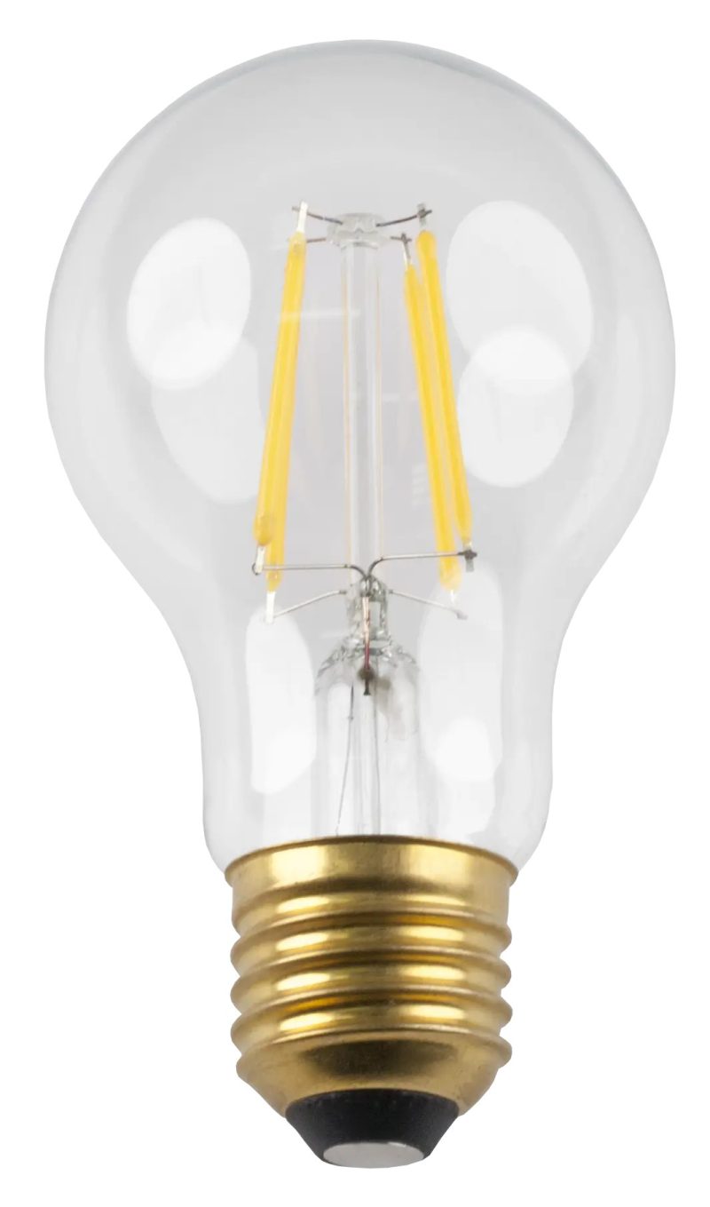 Fantasia LED filamentlamp A60 E27 4W dimbaar, 2700K helder glas
