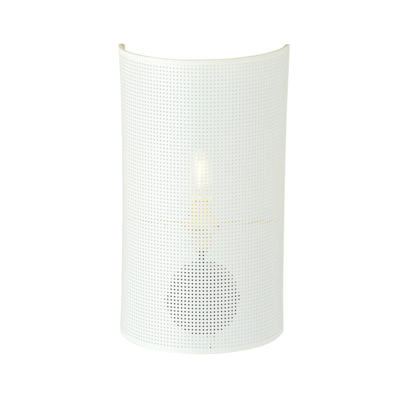Emibig Skive wandlamp in wit metaal 1x E14