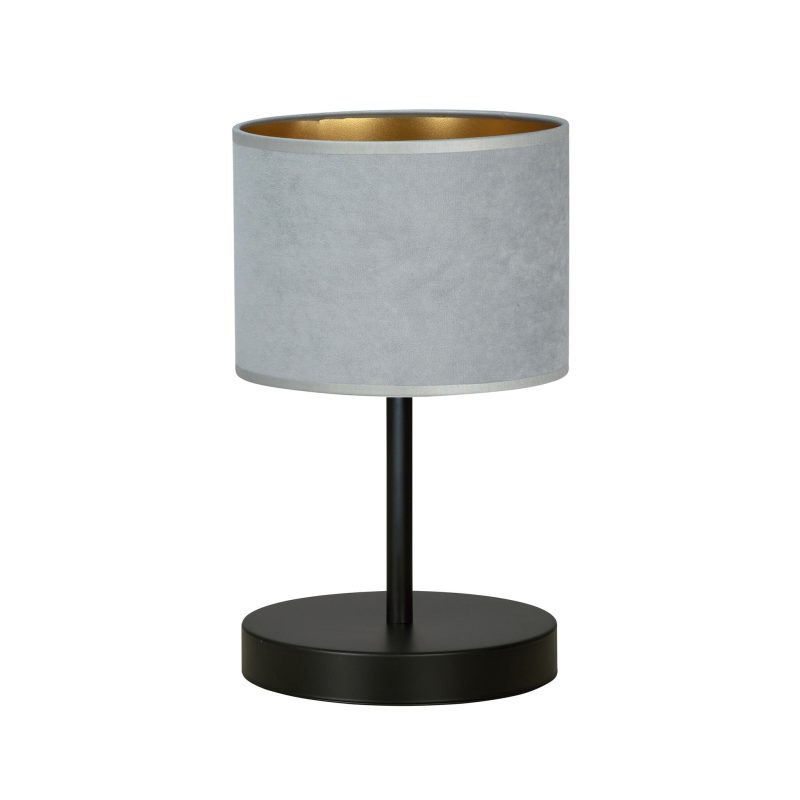 Emibig Lampe de table Bornholm grise 1x E27