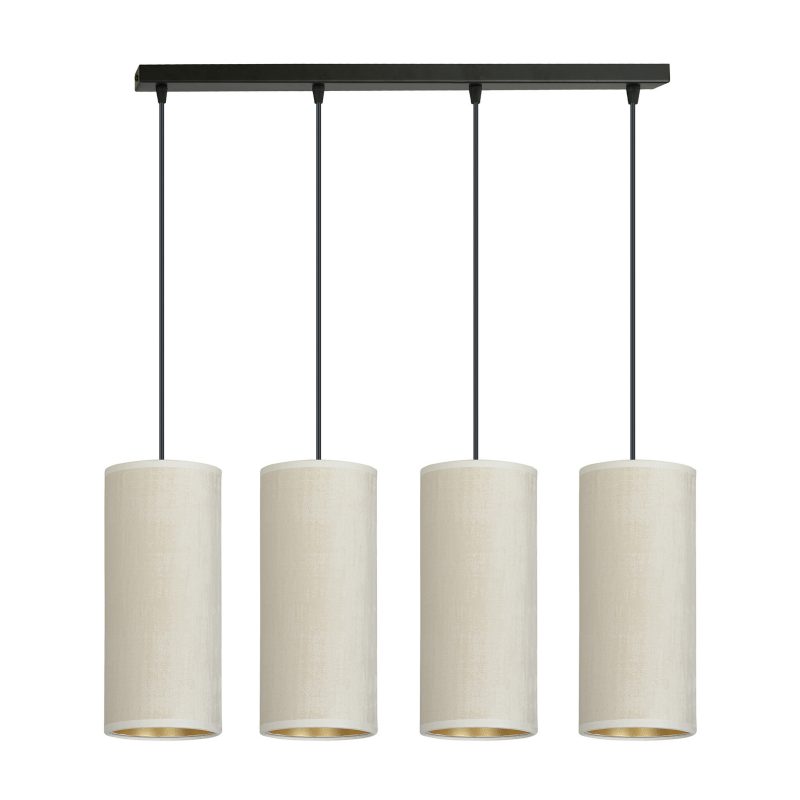 Emibig Nyborg 4 cilinders grote hanglamp wit 4x E27