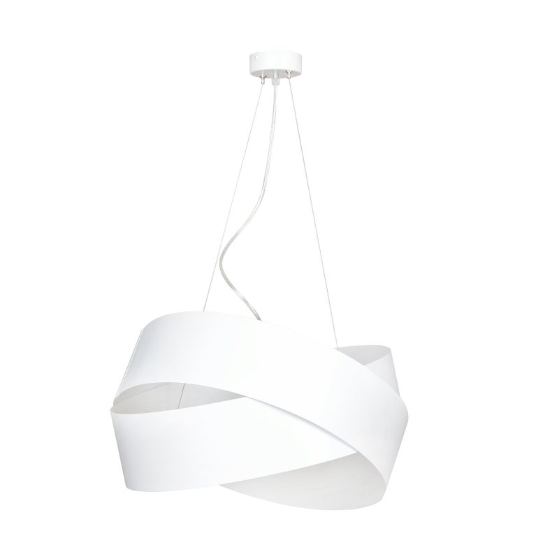 Emibig Rovaniemi witte design hanglamp 3x E27