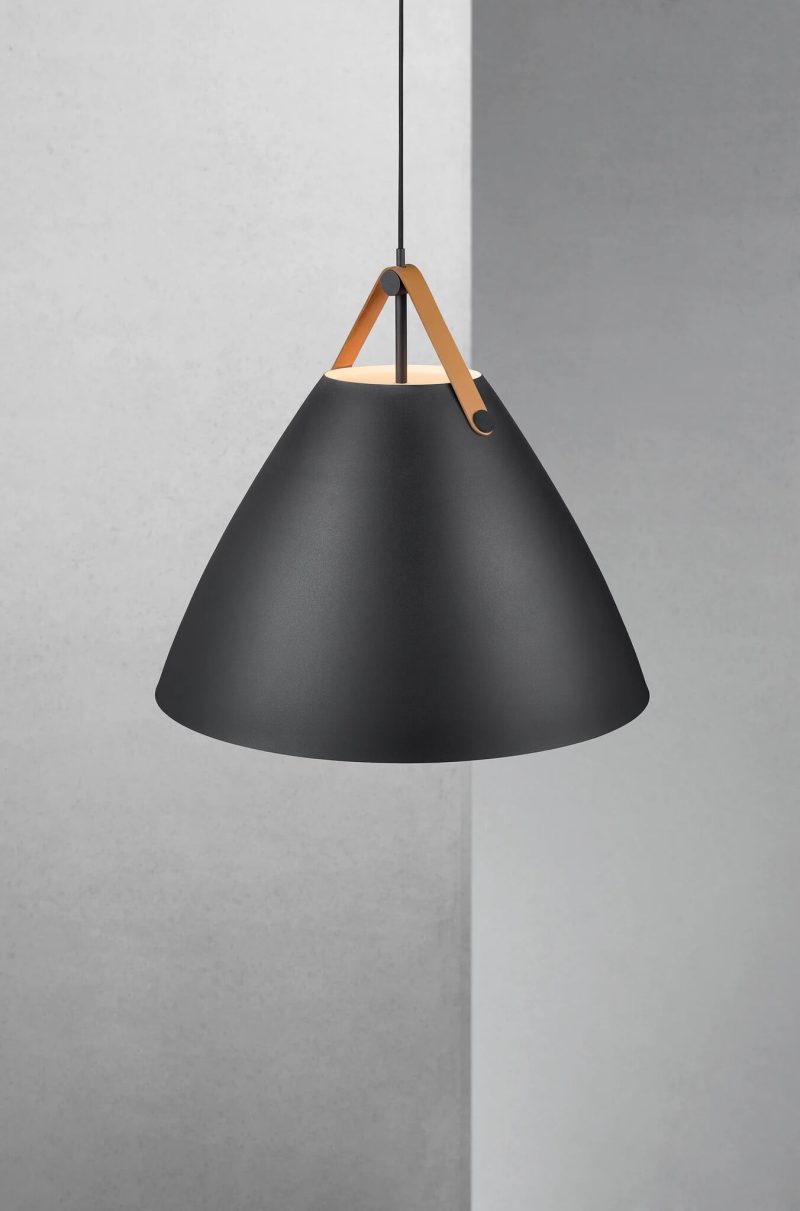 Nordlux Gigant 68 cm lampada a sospensione scandinava nera