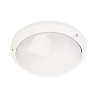 Outdoor ceiling and wall light white round 270mm E27 IP65