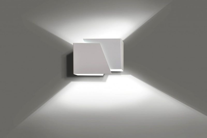 Emibig Tumba witte wandlamp G9
