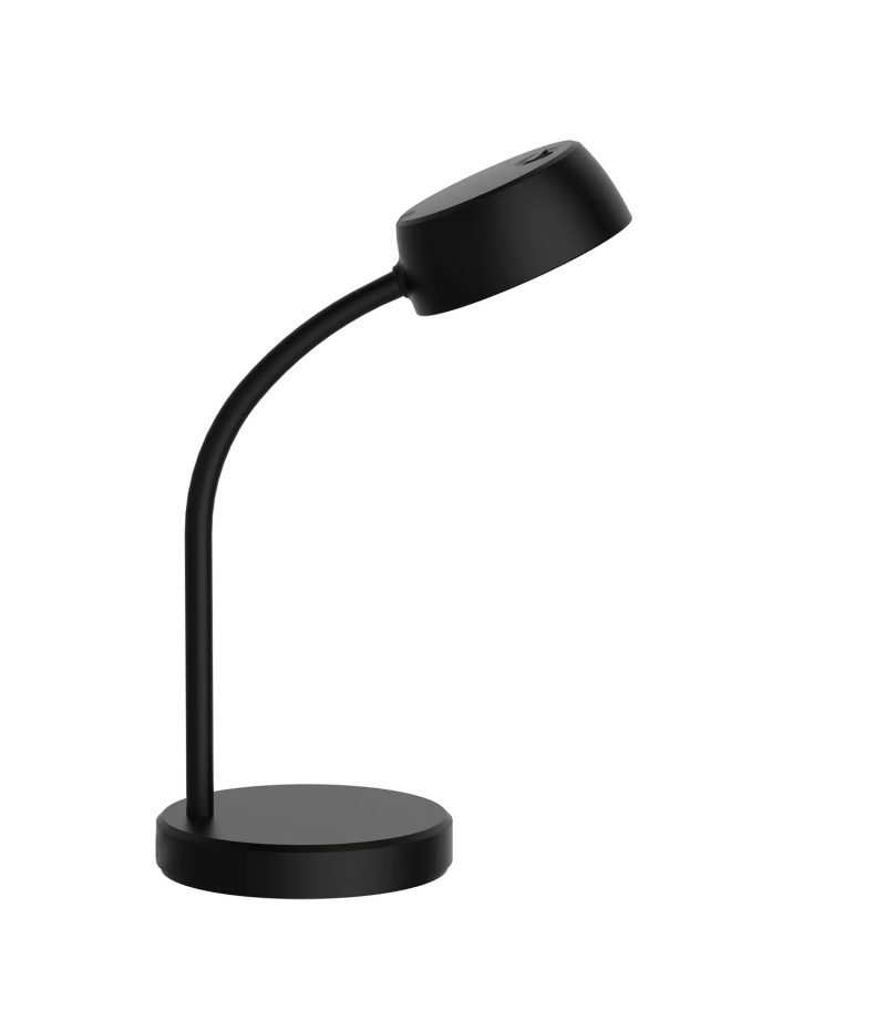Fantasia Tosh bureaulamp SMD LED 4,5W/420Lm dimbaar mat zwart