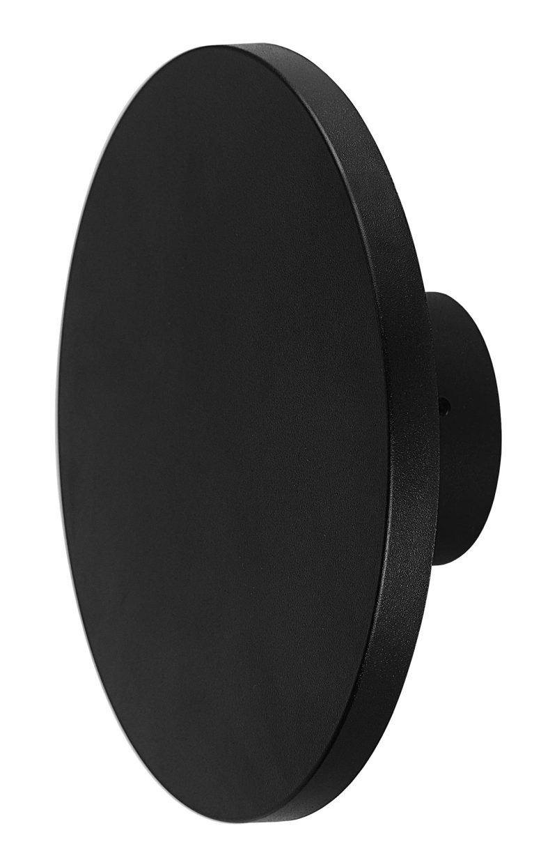 Fantasia Eclipse applique murale ronde IP65 6,5W 800 lumen 3000K noire