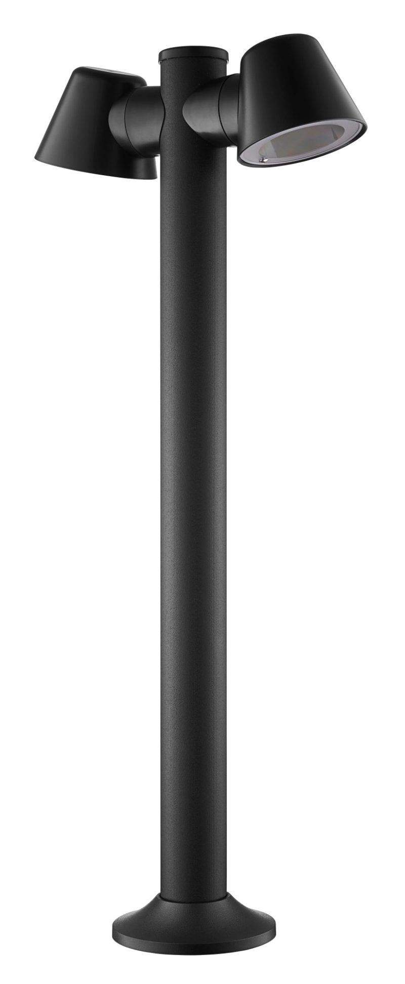 Fantasia Tatti garden post, black, IP54, 2x GU10 excl. lamp