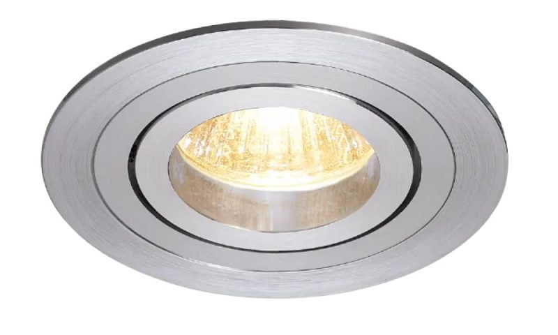 Fantasia Lina faretto da incasso rotondo alluminio GU10 max. 5W dimmerabile