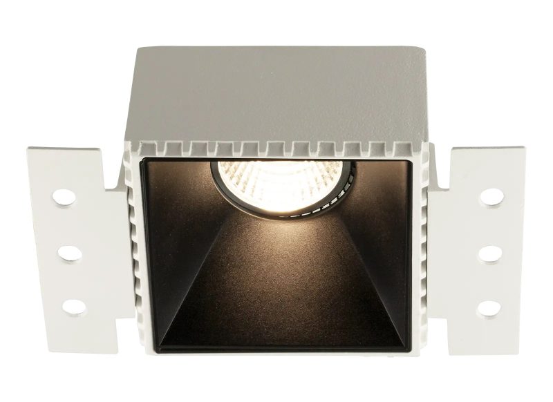 Fantasia Casso square trimless downlight GU10 black