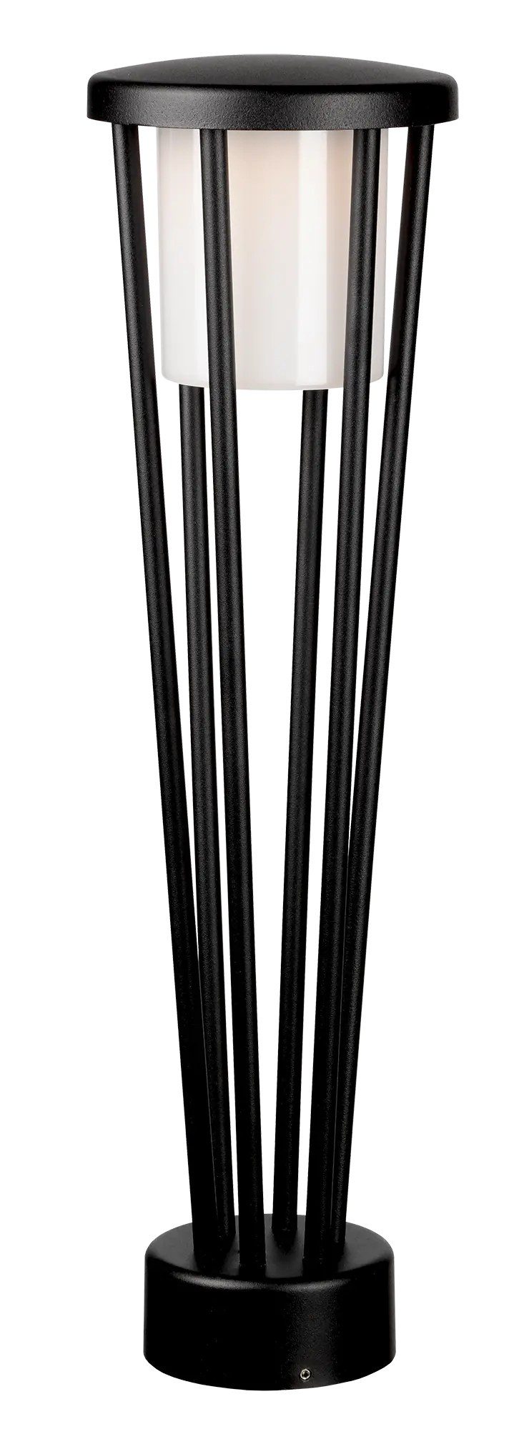 Fantasia Milou Gartenmast 7W LED 3000K schwarz Aluminium IP65