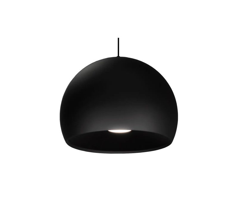 Fantasia Lampada a sospensione Xolo nera Ø500mm, LED 12W dimmerabile