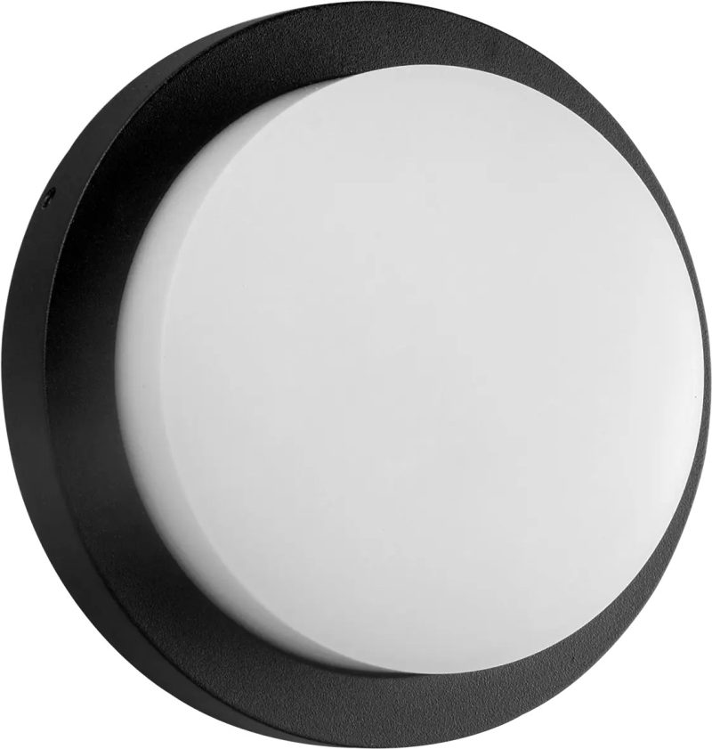 Fantasia LIBRA Deckenleuchte schwarz Aluminium rund IP54 max. 10W 3000K