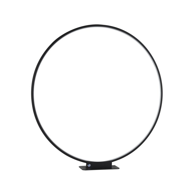 Fantasia Annu lampada da tavolo nera Ø800mm, LED 21W dimmerabile 3000K
