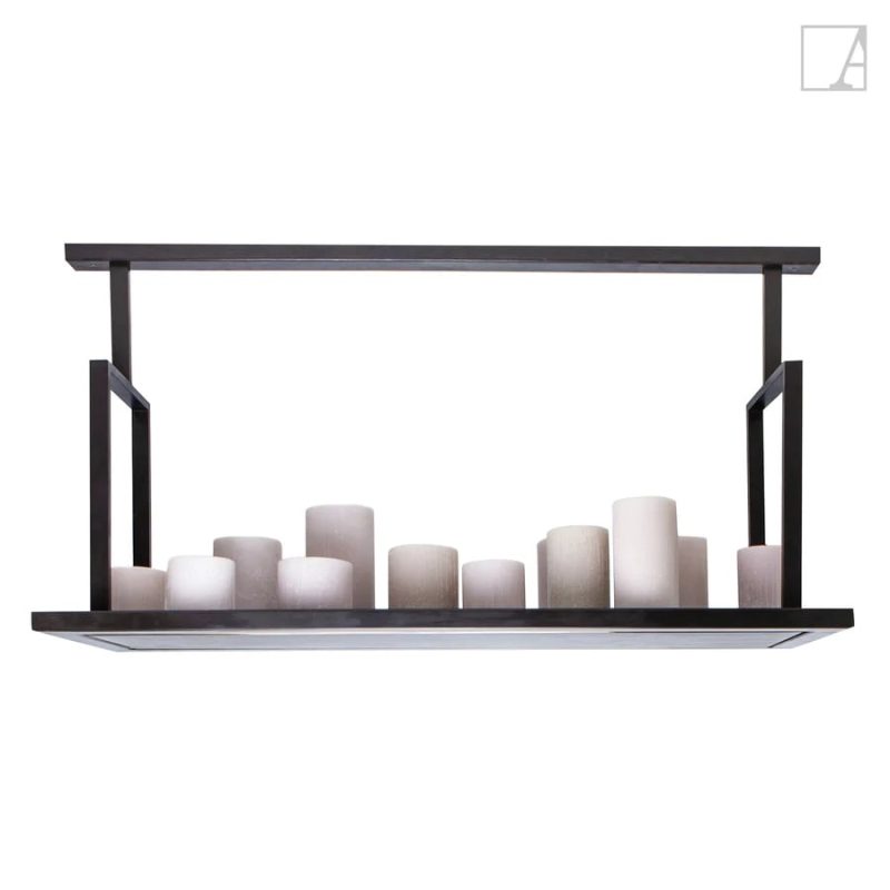 Authentage Bellefeu lámpara colgante 14 velas LED dinámica bronce