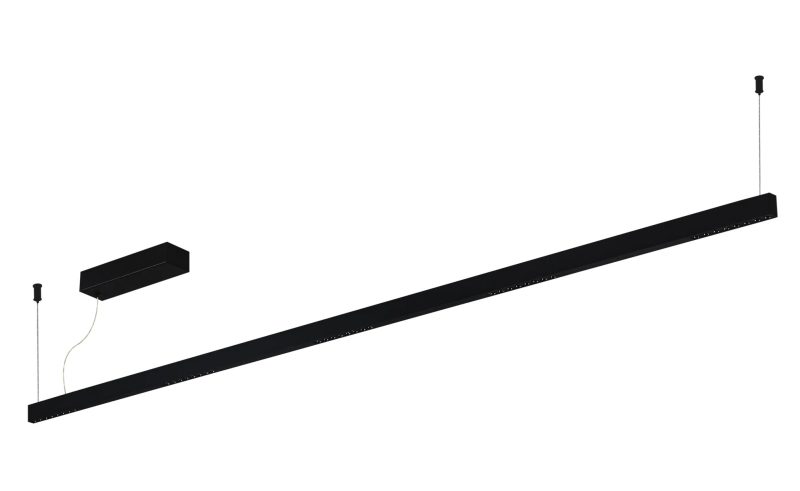 Fantasia Bardot medium Pendelleuchte LED 40W 3000K mattschwarz 1800mm