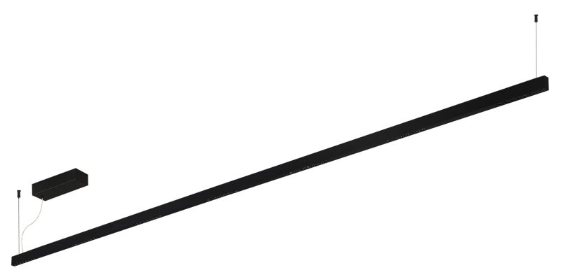 Fantasia Bardot LED Pendelleuchte 2400mm 51W 3000K dimmbar mattschwarz