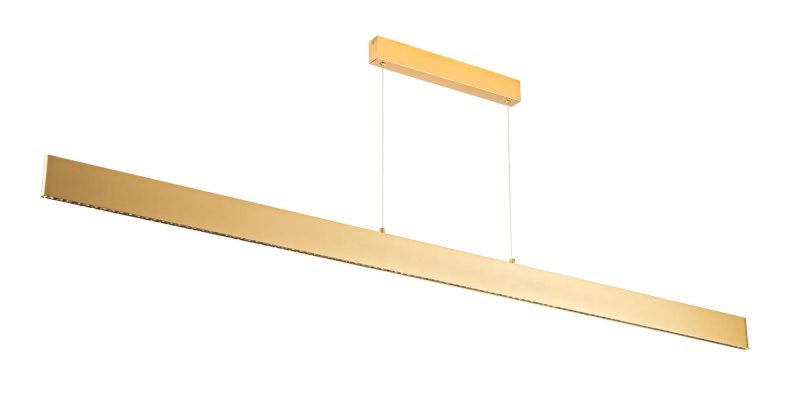 Fantasia Suspension LED Alyn 180 cm dorée dimmable 3000K 40W