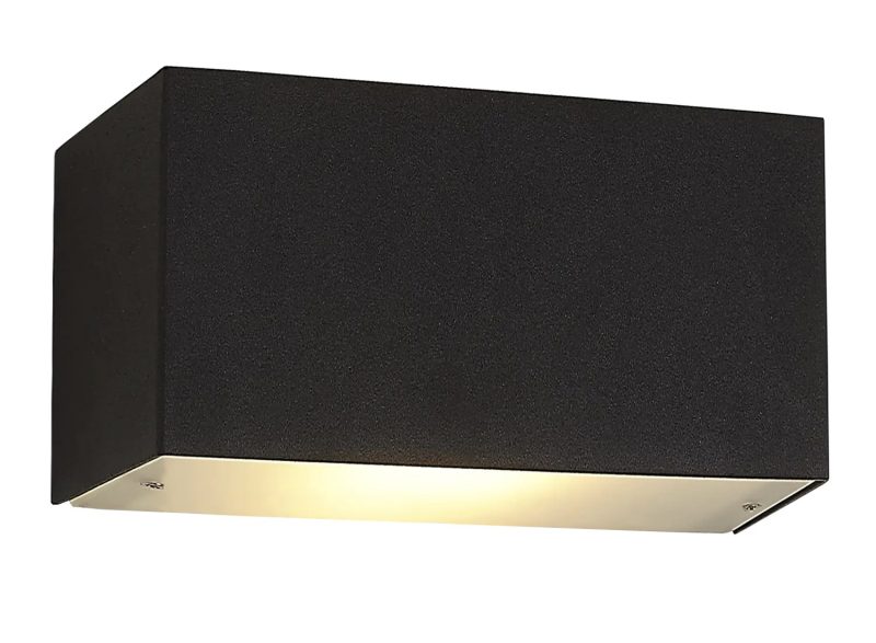 Fantasia Floris wall light black 140mm G9 2.5W LED dimmable