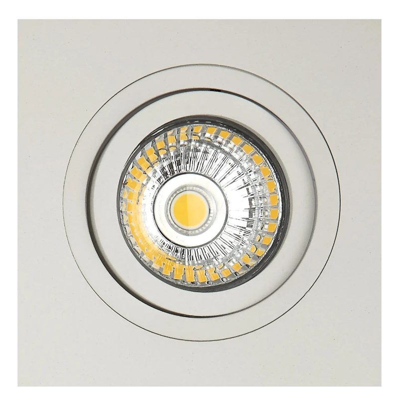 Fantasia Zoom I weißer Einbaustrahler GU10 5W LED dimmbar inkl.