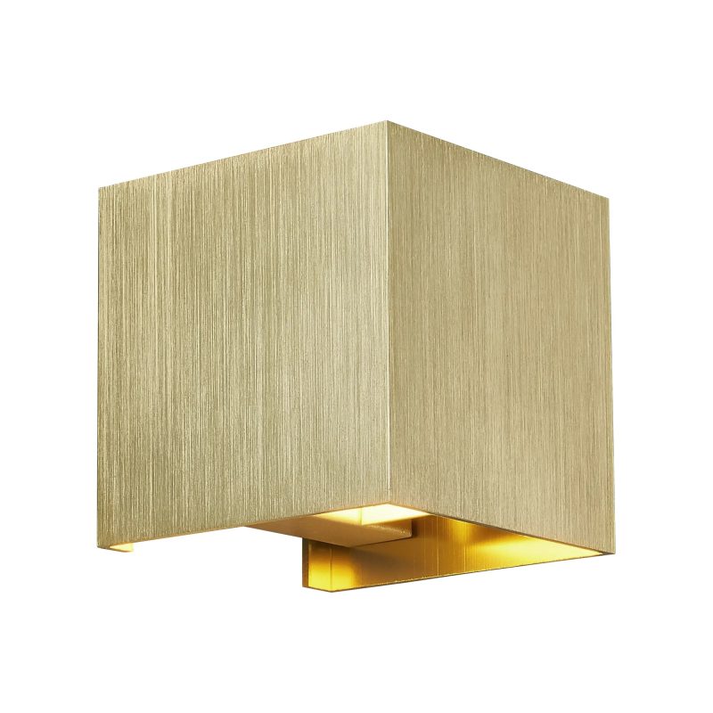 Fantasia Toko applique murale or brossé G9, ampoule non incluse