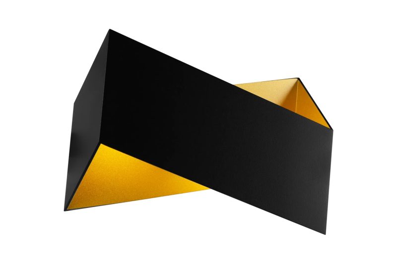 Fantasia Lampada da parete Kumis nero/oro, 2x G9, esclusa lampadina, max. 40W
