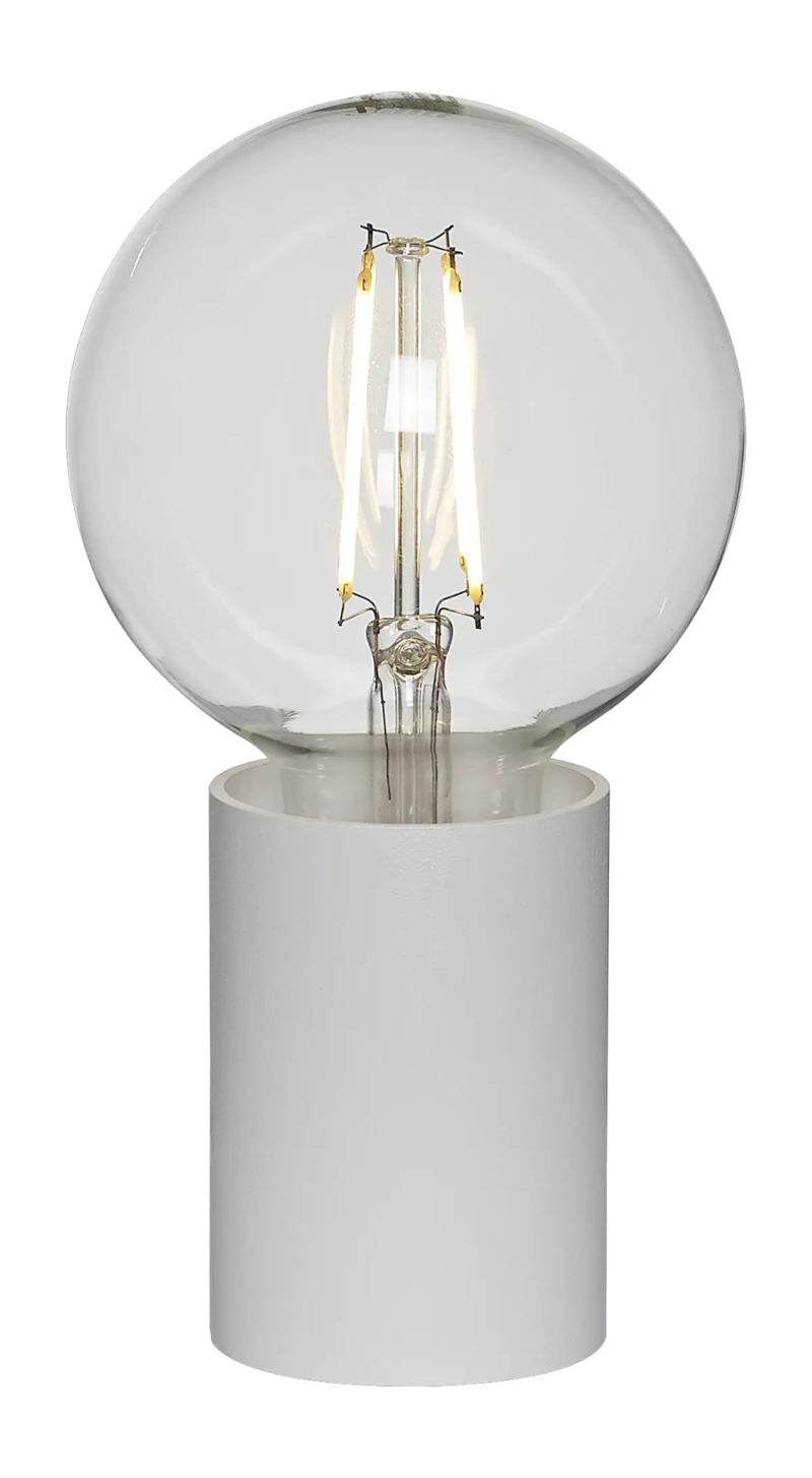 Fantasia Babu table lamp white E27 excl. light source (Ø56 x 80 mm)