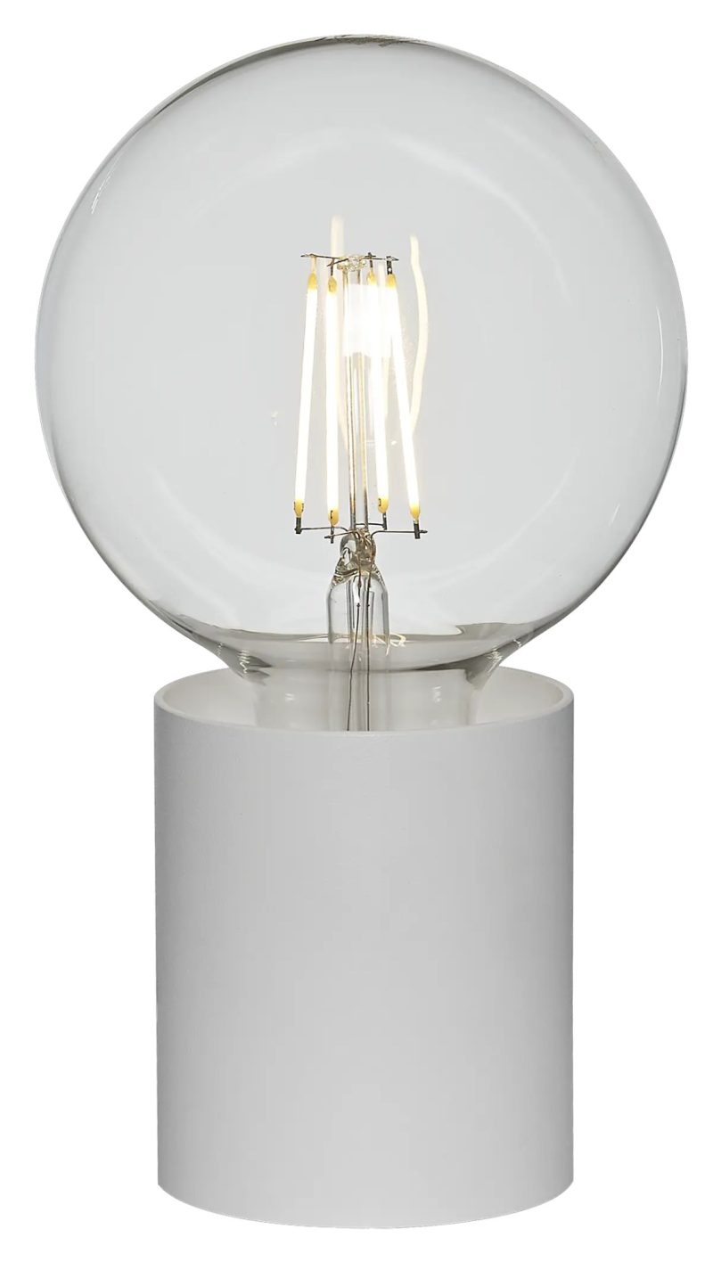 Fantasia Babu table lamp white, E27 excl. light source (Ø80x84mm)