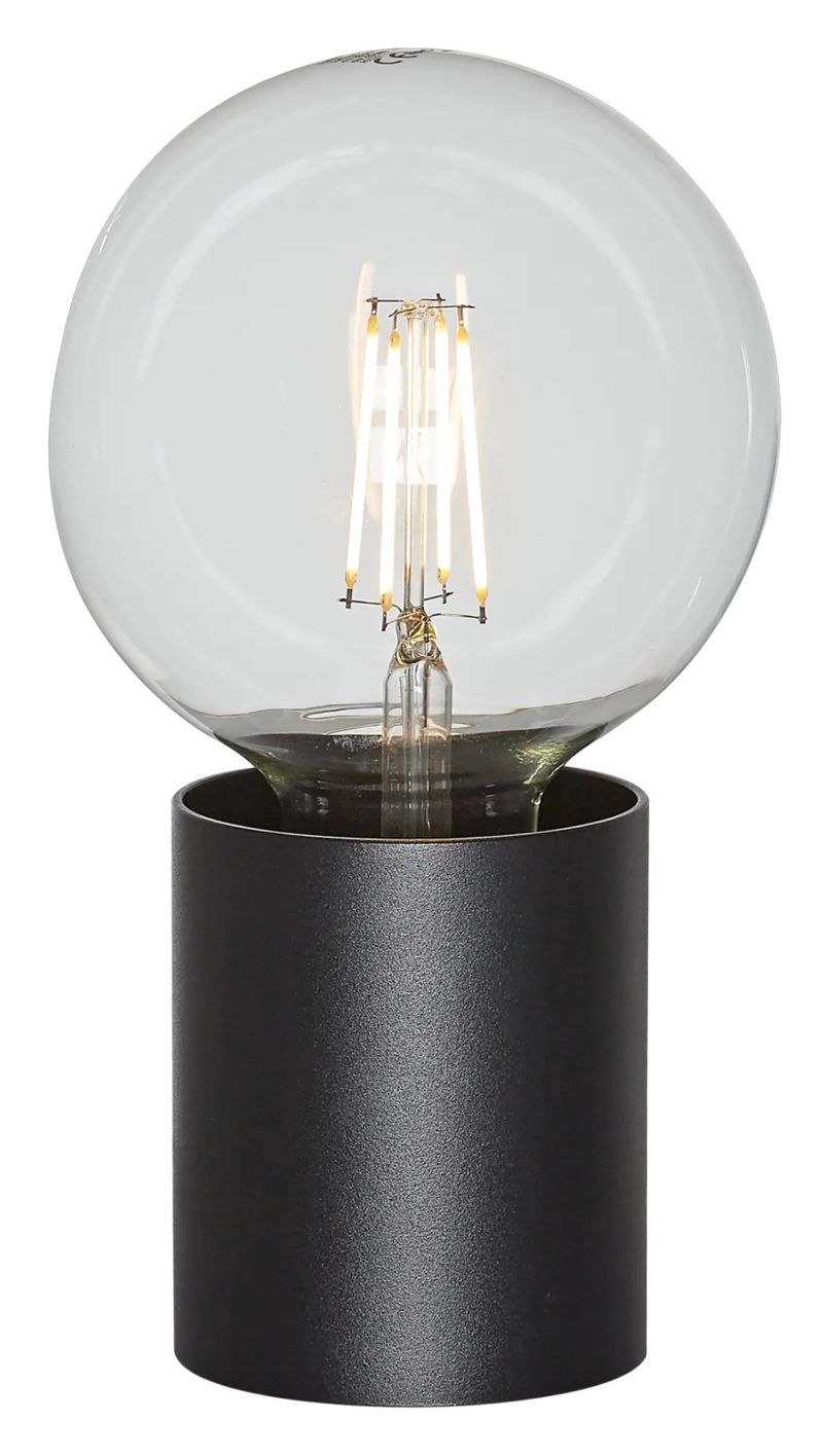 Fantasia Babu large table lamp black E27 excl. light source (Ø80x84mm)