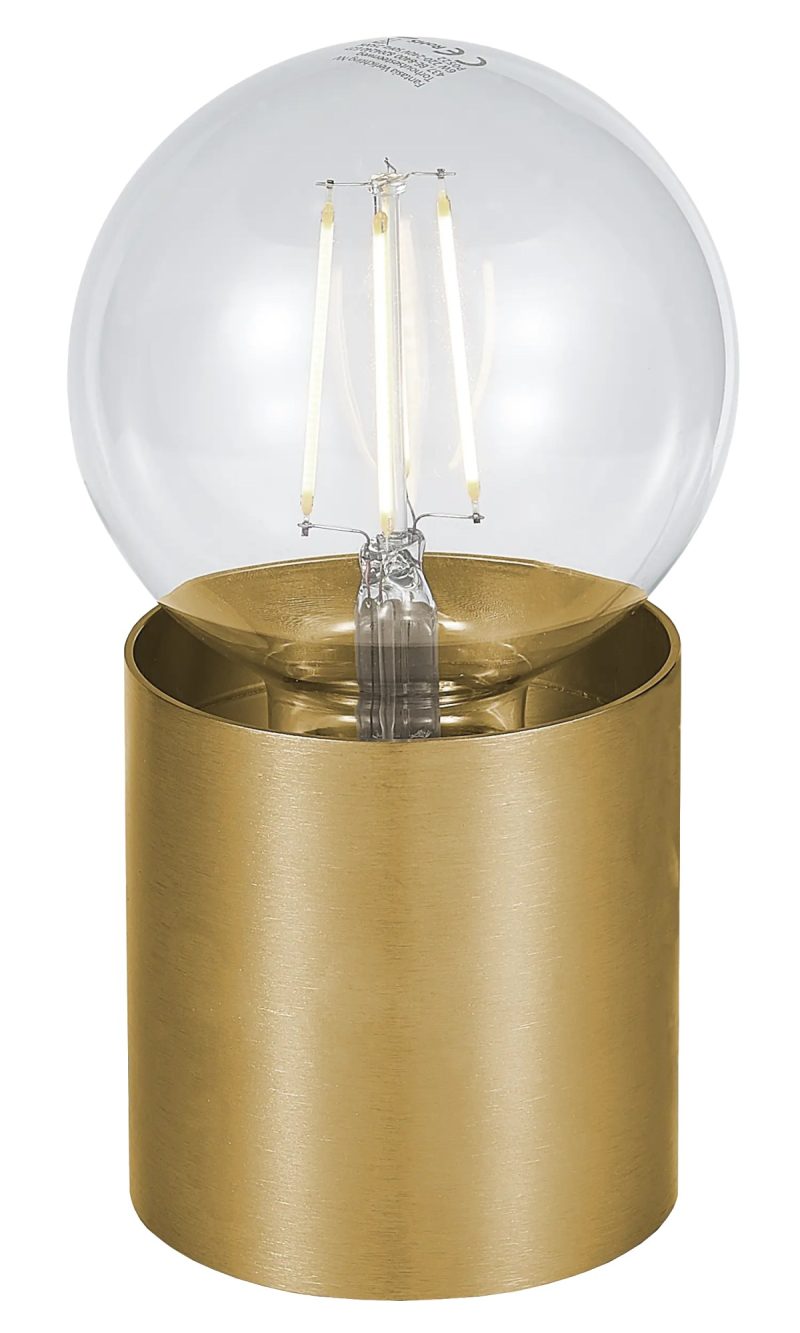 Fantasia Babu lampe de table or brossé, Ø80 x 84 cm, douille E27
