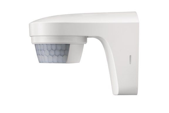 Outdoor motion sensor PIR white or black, range 12m